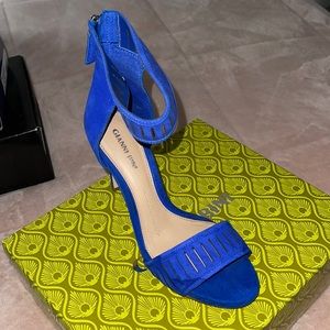 Royal Blue Size 8 Gianni Heels
